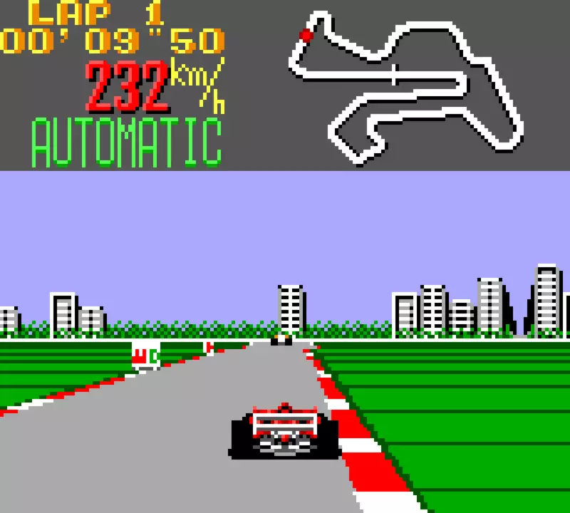Image n° 4 - screenshots  : Super Monaco GP